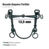 BOCADO VAQUERO B/CURVA PARTIDO PAVONADO 12.5cm -