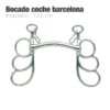 BOCADO COCHE BARCELONA INOX. 212692 12.5cm -