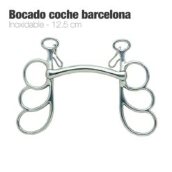 BOCADO COCHE BARCELONA INOX. 212692 12.5cm -