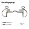 BOCADO GOYOAGA PUENTE INOX 21102 - Talla: 12