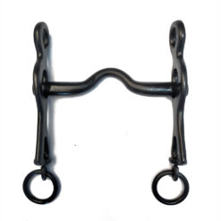 BOCADO PORTUGUÉS FRAGUA INOX NEGRO I-5179 - Color: Negro