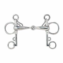 BOCADO PELHAM PARTIDO INOX 212503 - Talla: 12