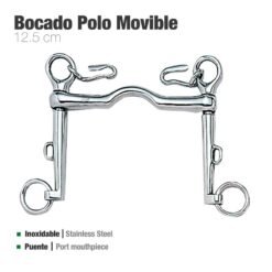 BOCADO POLO MOVIBLE INOX 21253 - Talla: 12