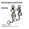 BOCADO VAQUERO REAL ESCUELA EMBOCADURA ACERO 12.5cm -
