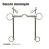 BOCADO MENORQUÍN INOX.2125212-50X81 12.5cm -