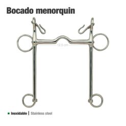 BOCADO MENORQUÍN INOX.2125212-50X81 12.5cm -