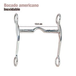 BOCADO AMERICANO INOX 255291 12.5cm -