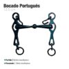 BOCADO PORTUGUÉS FUERTE PARTIDO PAVONADO 12.5cm -