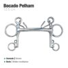 BOCADO PELHAM RECTO ECO. INOX 25004 12.5cm -
