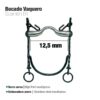BOCADO VAQUERO B/CURVA EMBOCADURA ACERO 12.5cm -