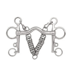 BOCADO PELHAM PUENTE INOX ECONÓMICO - Talla: 12