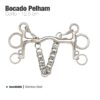 BOCADO PELHAM CORTO INOX 21250C-50X40 - Talla: 12
