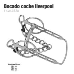 BOCADO COCHE LIVERPOOL INOX FB212157 - Talla: 12