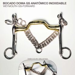 BOCADO DOMA GS ANATÓMICO INOX - Talla: 13