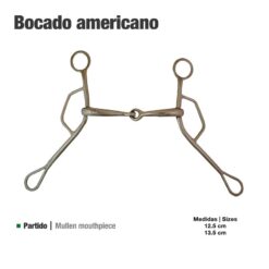 BOCADO AMERICANO GAG BIT INOX 212673 - Talla: 13