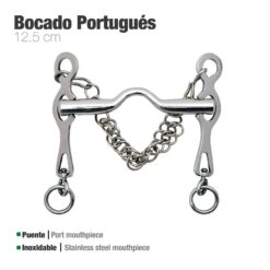 BOCADO PORTUGUÉS INOX ROCÍO - Talla: 12