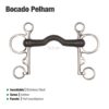 BOCADO PELHAM GOMA PUENTE ECONÓMICO INOX - Talla: 12