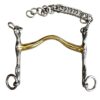 BOCADO DOMA EMBOCADURA CURVA INOX BBI-5115 - Talla: 12