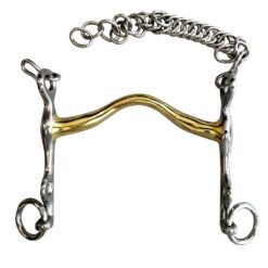 BOCADO DOMA EMBOCADURA CURVA INOX BBI-5115 - Talla: 12