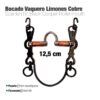 BOCADO VAQUERO LIMONES COBRE 5C PAVONADO 12.5cm -