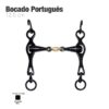 BOCADO PORTUGUÉS EMBOCADURA 3-PIEZAS 12.5cm -