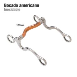 BOCADO AMERICANO INOX 607926 12.5cm -