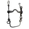 BOCADO VAQUERO INOX ENVEJECIDO FIJO 5/5 nº2H 12.5cm -
