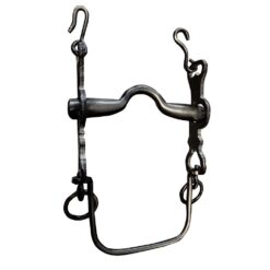 BOCADO VAQUERO INOX ENVEJECIDO FIJO 5/5 nº2H 12.5cm -