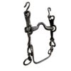BOCADO VAQUERO INOX ENVEJECIDO FIJO 5/8 nº2C 12.5cm -