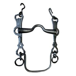 BOCADO VAQUERO INOX ENVEJECIDO ARTICULADO 5/8 nº2C 12.5cm -