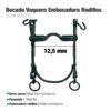 BOCADO VAQUERO B/CURVA EMBOCADURA RODILLOS 12.5cm -