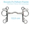 BOCADO PS PELHAM PUENTE PS21250C - Talla: 12