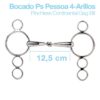 BOCADO PS PESSOA 4 ARILLOS PS212668 - Talla: 12