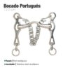 BOCADO PORTUGUÉS INOX 217981 - Talla: 12