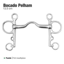 BOCADO PELHAM PUENTE ECONÓMICO L14-15J - Talla: 12