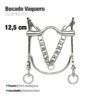 BOCADO VAQUERO INOX 217971 12.5cm -