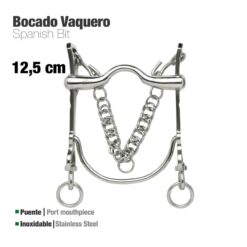 BOCADO VAQUERO INOX 217971 12.5cm -