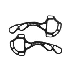 BOCADO HACKAMORE ACAVALLO ALUPRO AC799 - Color: Negro