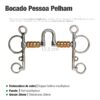 BOCADO PESSOA PELHAM BOLAS PAQ50060213 - Talla: 12