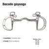 BOCADO GOYOAGA PUENTE INOX 21101 - Talla: 10'5cm