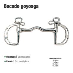 BOCADO GOYOAGA PUENTE INOX 21101 - Talla: 10'5cm