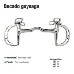 BOCADO GOYOAGA PUENTE INOX 21101 - Talla: 12
