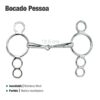 BOCADO PESSOA INOX ECONÓMICO 21826 12.5cm -