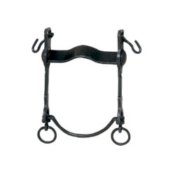 BOCADO VAQUERO B/CURVA EMBOCADURA ABATIBLE 12.5cm -