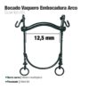 BOCADO VAQUERO B/CURVA EMBOCADURA ARCO 12.5cm -