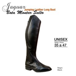 BOTA MONTAR SALTO JAGUAR 8181 NEGRO - Color: Negro