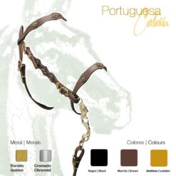 CABEZADA PORTUGUESA CORTESÍA - Color: Marrón