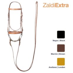 CABEZADA ZALDI EXTRA SENCILLA Nº115 - Color: Negro