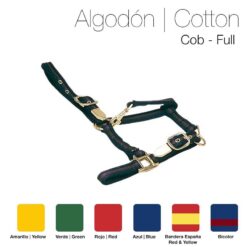 CABEZADA CUADRA ALGODÓN 4102W6E50B - Color: Marino/Rojo