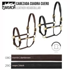 CABEZADA CUADRA ESKADRON CUERO 421500 852 -